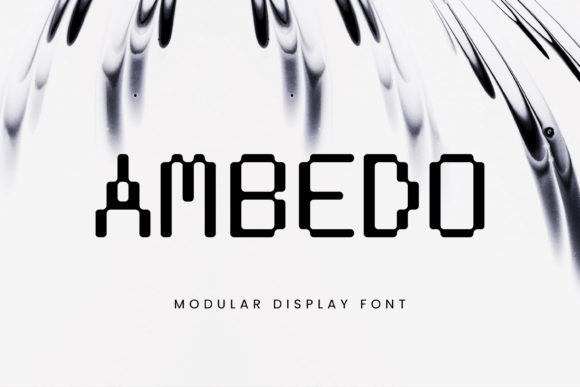 Ambedo: A Modern Display Font for Digital Creativity