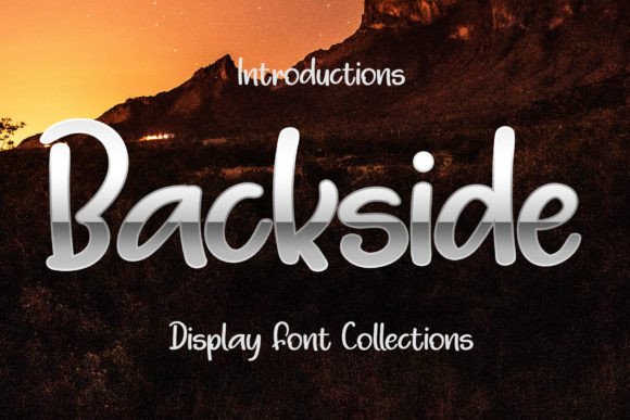 Backside Font for a Polished Web Design