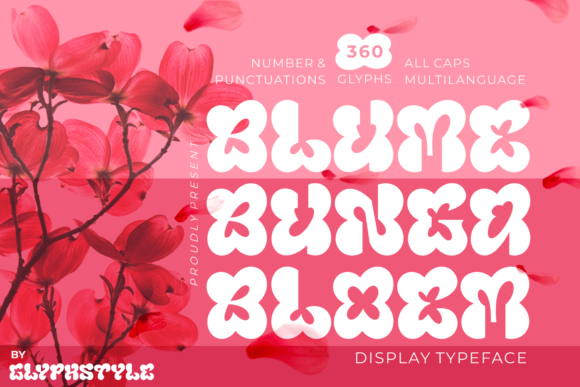 Blumebungabloem Font for Branding and Design
