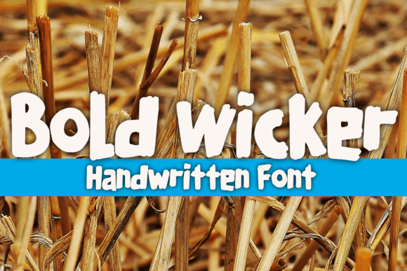 Bold Wicker Font for Branding That Stands Out