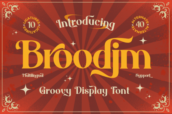 Broodim: A Stylish Font for Small Business Branding