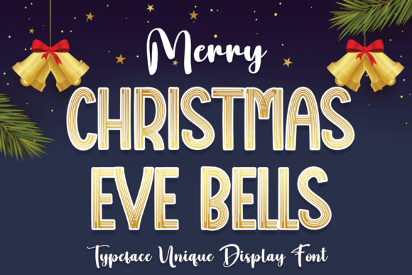 Christmas Eve Bells Font Review for Editorial Design