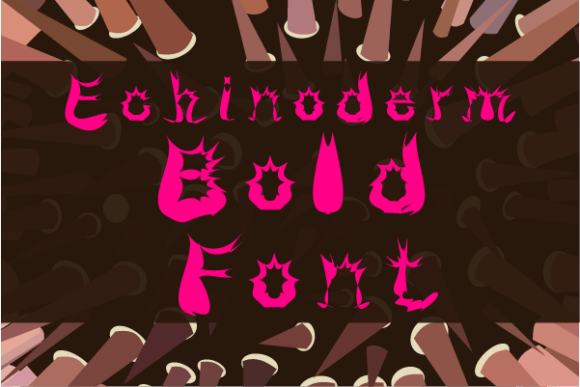 Echinoderm Bold: A Playful Font for Eye-Catching Campaigns