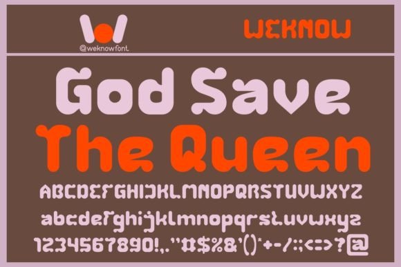 God Save the Queen Font for Branding Projects