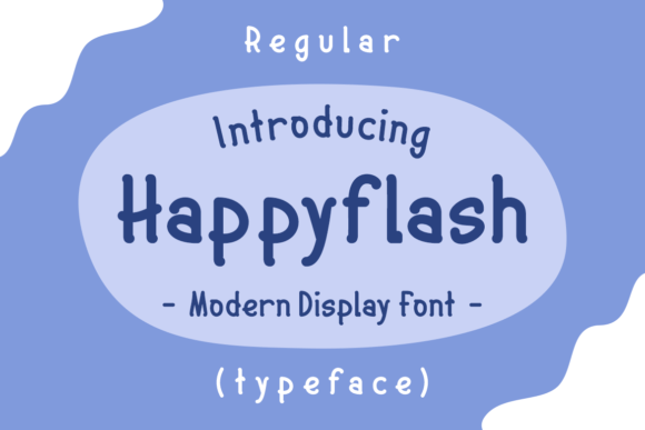 Happyflash: A Fun and Cool Display Font for Creative Projects