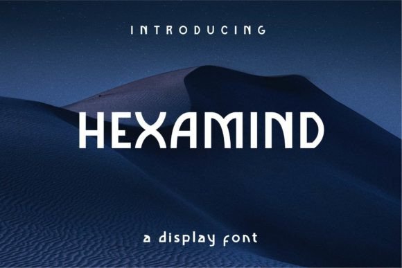 Hexamind Font for Handmade and Commercial Design