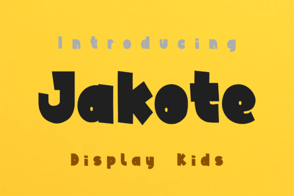 Jakote: The Quirky Font That Elevates Your Campaigns
