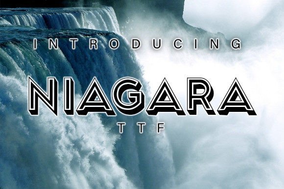 Niagara Font for Business Branding
