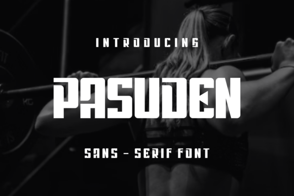 Pasuden: A Playful Display Typeface for Modern Web Design
