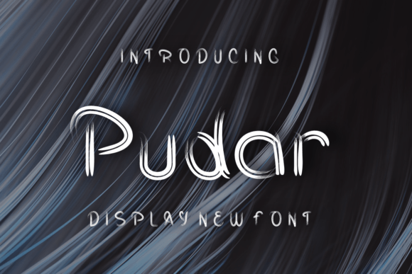 Pudar Display Font Review