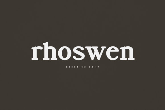 Rhoswen Font for Impactful Branding and Visuals