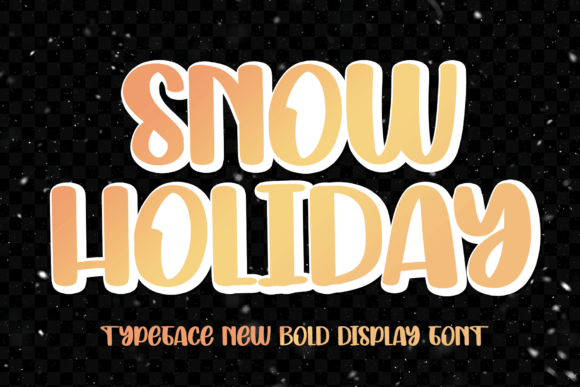 Snow Holiday Font for Professional Branding