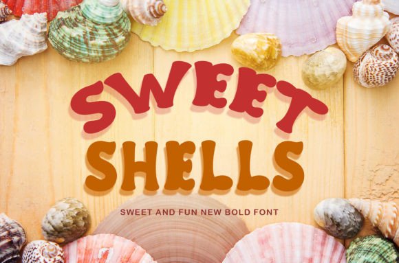 Sweet Shells: A Display Font for Editorial Elegance