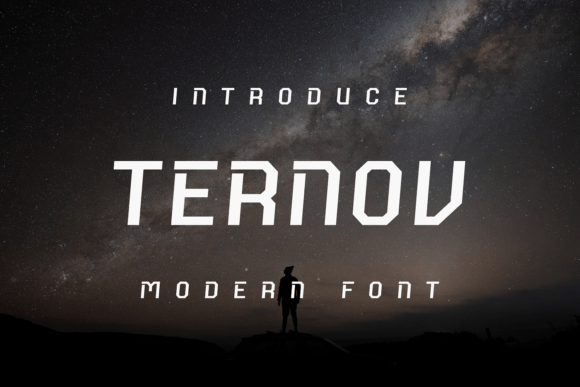 Ternov: A Playful Font for Handmade Creations